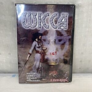 Wicca History Laws Rituals Practices 2 Dvd Roms For Computer Gene's Weird‎ Stuff